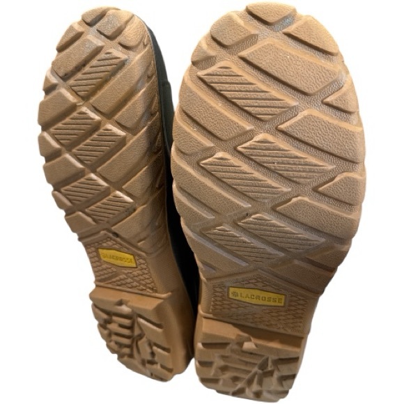 Lacrosse Aero Timber Slip-On 6" Gray/Black Men's Boots Size 14 - Picture 9 of 9